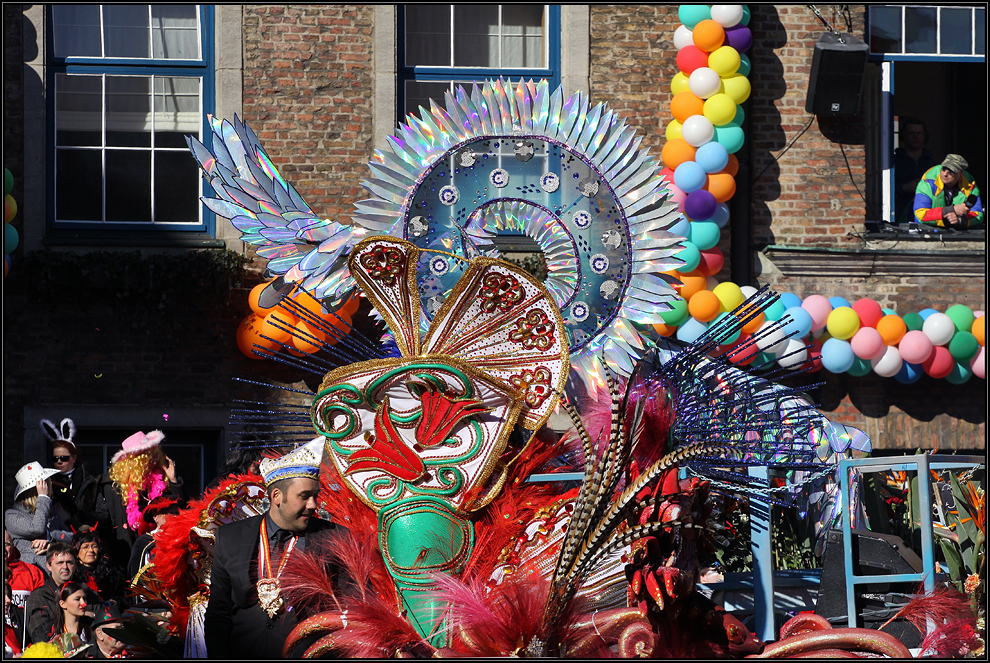 Rosenmontagszug 2011 in Düsseldorf