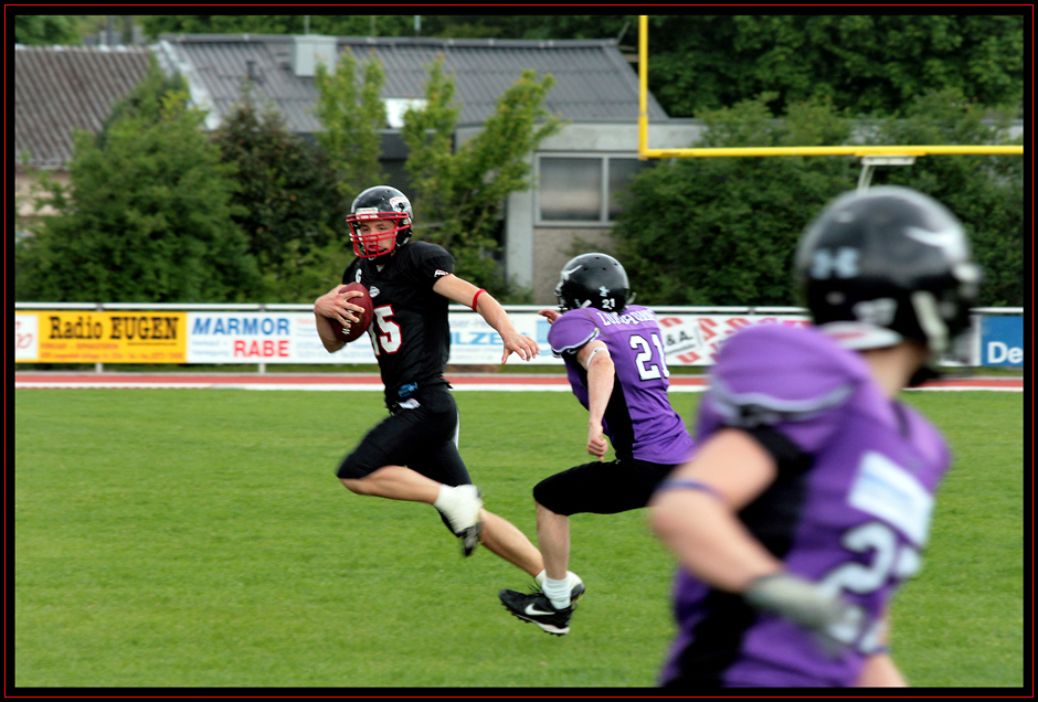 Düsseldorf Panther überrollen Longhorns 