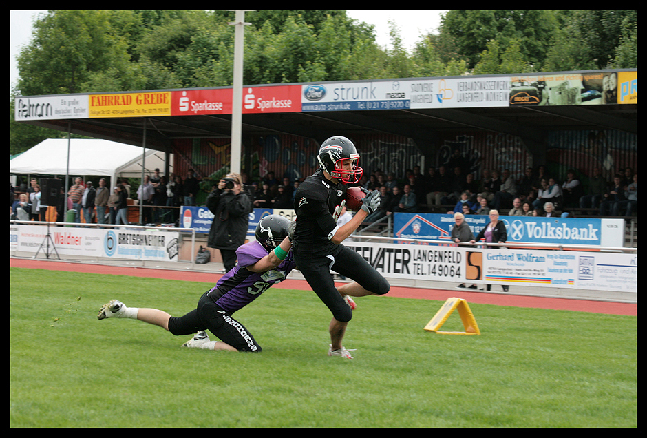 Düsseldorf Panther überrollen Longhorns 