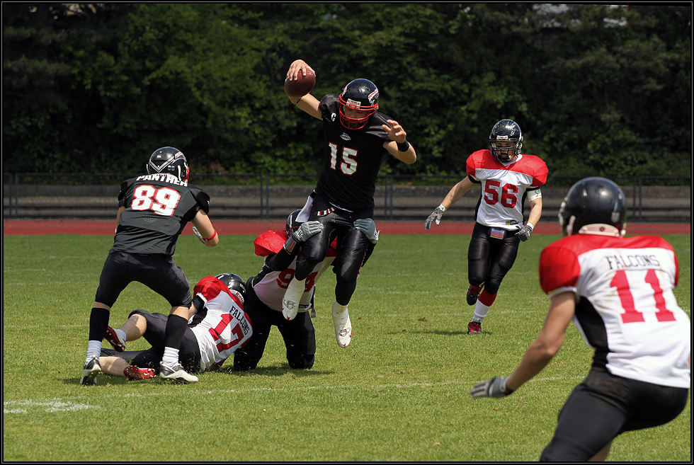 Halbfinale gegen die Cologne Falcons am 14. Juni 2010 