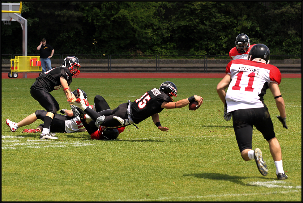 Halbfinale gegen die Cologne Falcons am 14. Juni 2010 