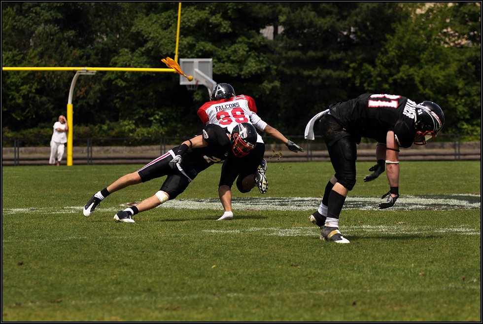 Halbfinale gegen die Cologne Falcons am 14. Juni 2010 