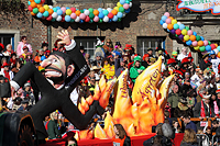 Rosenmontagszug 2011 in Düsseldorf