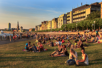 Düsseldorfer Rheinuferpromenade